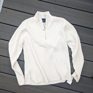 NWT Vintage Y2K Liz Claiborne Sport Half-Zip Knit Sweater